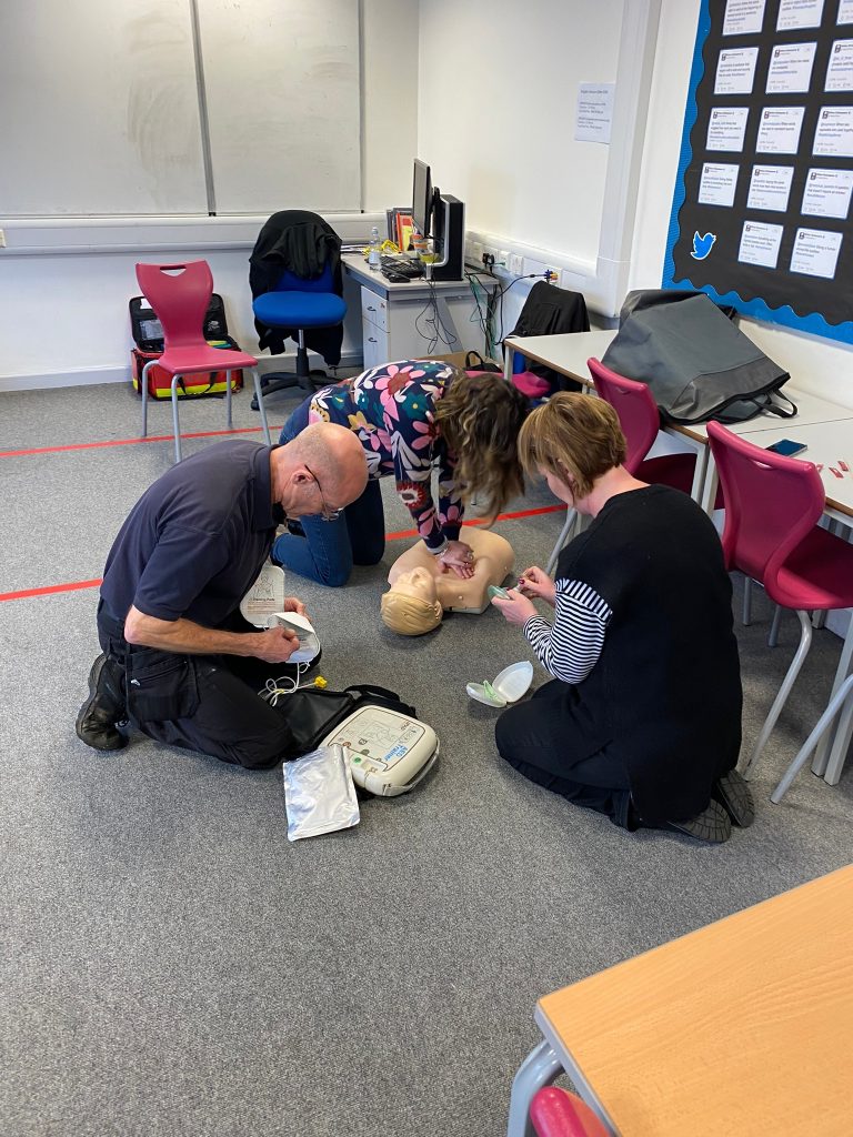 Bighearted college invests in community defibrillators Shaping